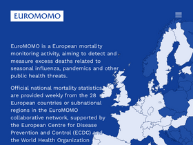 'euromomo.eu' screenshot