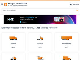 'europa-camioes.com' screenshot
