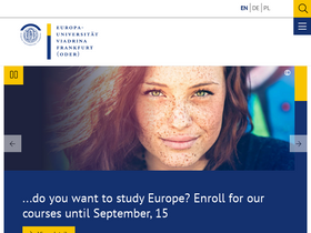 'europa-uni.de' screenshot