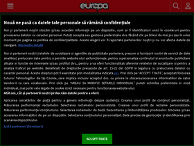 'europafm.ro' screenshot