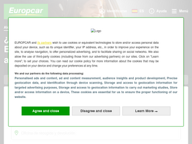 'europcar.es' screenshot