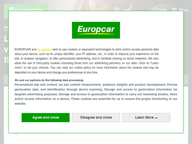'europcar.ie' screenshot