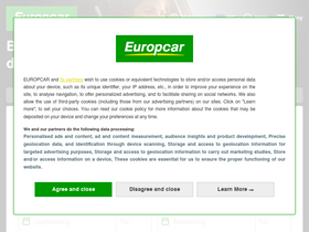 'europcar.se' screenshot