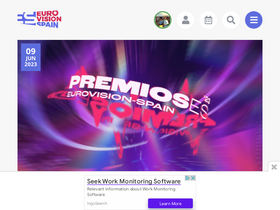 'eurovision-spain.com' screenshot