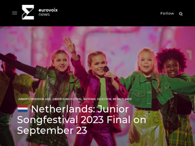'eurovoix.com' screenshot