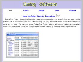 'eusing.com' screenshot