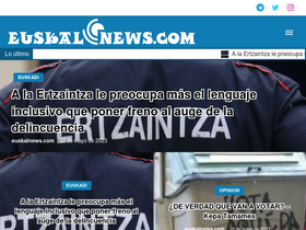 'euskalnews.com' screenshot