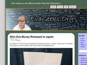 'evageeks.org' screenshot