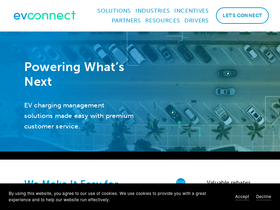 'evconnect.com' screenshot