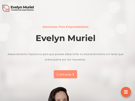 'evemuriel.com' screenshot