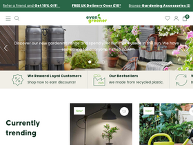 'evengreener.com' screenshot