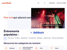 'eventbrite.fr' screenshot