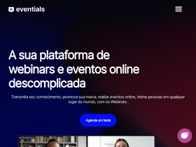 'eventials.com' screenshot