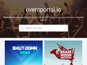 'eventportal.io' screenshot