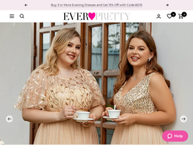 'ever-pretty.com' screenshot
