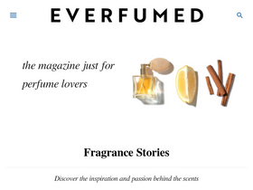 'everfumed.com' screenshot