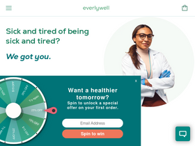 'everlywell.com' screenshot