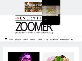 'everythingzoomer.com' screenshot