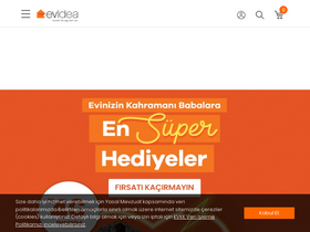 'evidea.com' screenshot