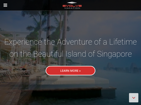 'evolve-vacation.com' screenshot