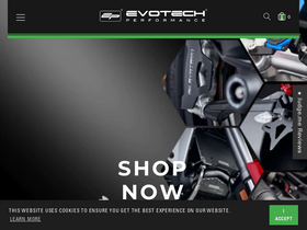 'evotech-performance.com' screenshot