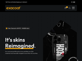 'exacoat.com' screenshot