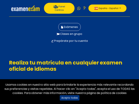 'examenexam.com' screenshot