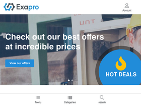 'exapro.com' screenshot