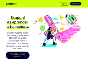 'exapuni.com' screenshot