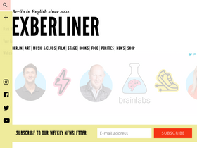 'exberliner.com' screenshot