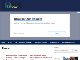 'exbowl.com' screenshot