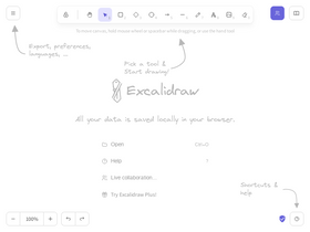 'excalidraw.com' screenshot