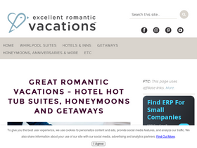 'excellent-romantic-vacations.com' screenshot