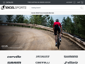 'excelsports.com' screenshot