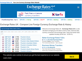 'exchangerates.org.uk' screenshot