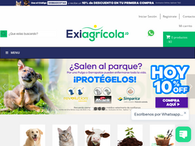'exiagricola.net' screenshot