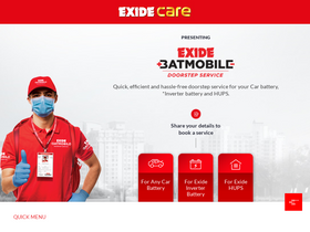'exidecare.com' screenshot