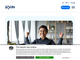 'exin.com' screenshot