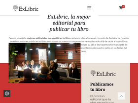 'exlibric.com' screenshot