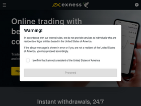'exness-trade.pro' screenshot
