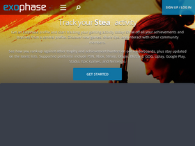 'exophase.com' screenshot