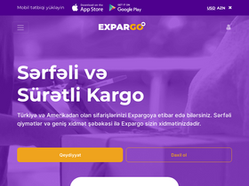 'expargo.com' screenshot
