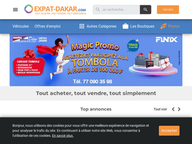 'expat-dakar.com' screenshot