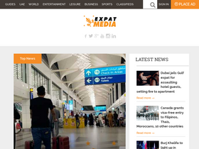 'expatmedia.net' screenshot