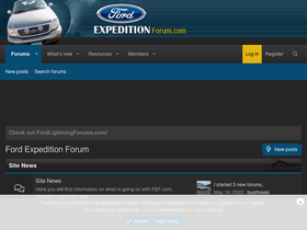 'expeditionforum.com' screenshot