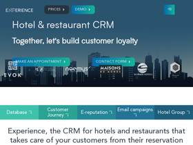 'experience-hotel.com' screenshot