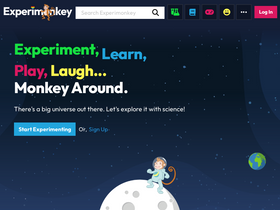 'experimonkey.com' screenshot