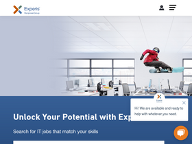 'experis.com' screenshot