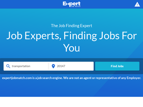 'expertjobmatch.com' screenshot
