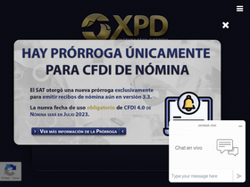 'expidetufactura.com.mx' screenshot